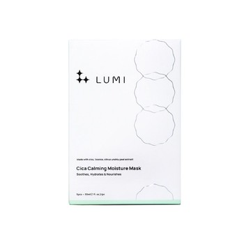 【熱銷推薦】LUMI 積雪草舒緩保濕面膜 (5片/盒)