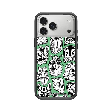 iPhone 17 Pro Max Mod NX -邊框背蓋組合 (相機按鈕) 黑 - Ted Leonid Melendres - Fun Portraits 玩趣