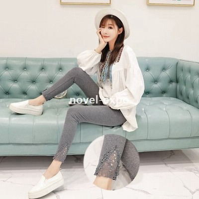 リブレギンス ラインパンツ レディース リブ レギンスパンツ レギパン スリット リット ノーマル 裾フリル スパッツ 通販 Lineポイント最大get Lineショッピング