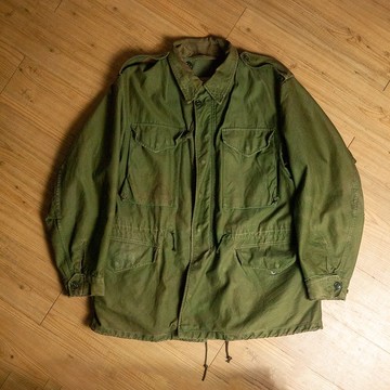美軍公發 M51 綠迷彩 古著 二手 野戰外套 M/R