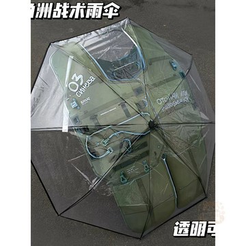 👍特價狂潮👍 三角洲 行動盾構傘遊戲周邊透明雨傘自動摺疊晴雨兩用遮陽傘