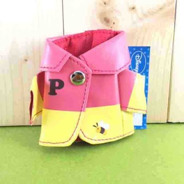 【震撼精品百貨】Winnie the Pooh 小熊維尼~鑰匙包-衣服
