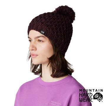 【美國 Mountain Hardwear】Snow Capped Beanie 保暖針織毛帽 黑莓紫 #1944211