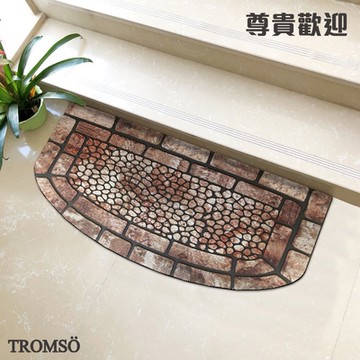 TROMSO戶外植絨橡膠厚實刮泥地墊(特大)-尊貴歡迎