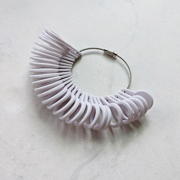 戒圍測量器│手指測量工具戒圈 - 購買GUDEA戒指免費
