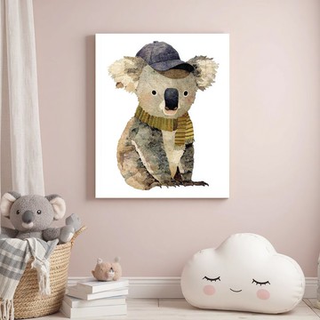 裝飾畫-北歐風插畫| 嬰兒房掛畫| 彌月禮| 兒童房佈置| 生日禮物