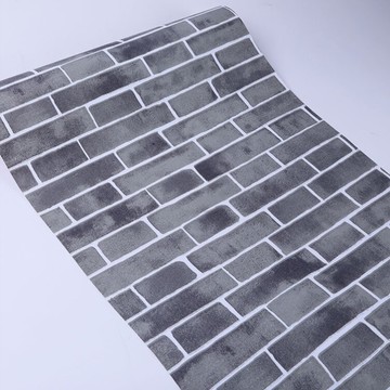 外墻貼紙墻磚仿磚自粘紋磚塊墻紙餐廳飯店燒烤店PVC防水防潮10米