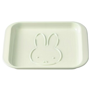 Skater MIFFY 可微波吐司盤  20.9 x 16.5 x 2.15cm  1個