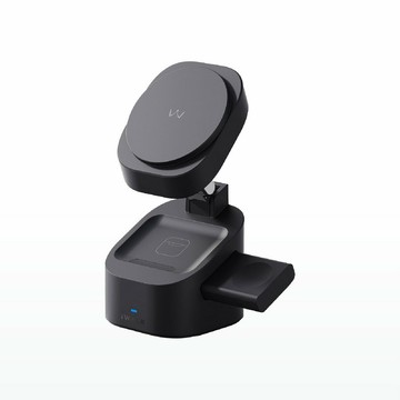 【iWALK】MXS007 魔方 三合一無線充電折疊支架 多功能充電座