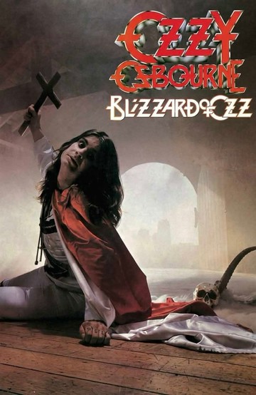 【奧茲 奧斯本】BLIZZARD OF OZZ專輯封面海報