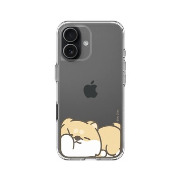 iPhone 17 Clear Case（相機按鈕） 透明 - 嗨小強 Hi John - 滿版柴柴