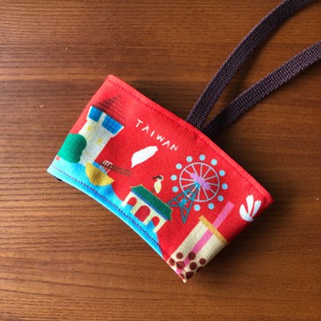 FIFI杯套-飲料杯套/ 台灣(紅)