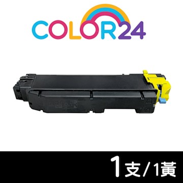【COLOR24】for Kyocera TK-5276Y TK5276Y 黃色相容碳粉匣 /適用 ECOSYS P6230cdn