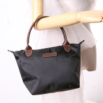 凱絲卡手拎包女小包手提尼龍餃子包迷你小號飯盒包遛彎包防水布包