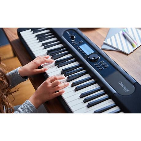 カシオ CASIO キーボード 電子ピアノ 電子楽器 61鍵盤 CT-S400 カシオトーン 譜面立て付属 ペダル ヘッドホン スタンド セット