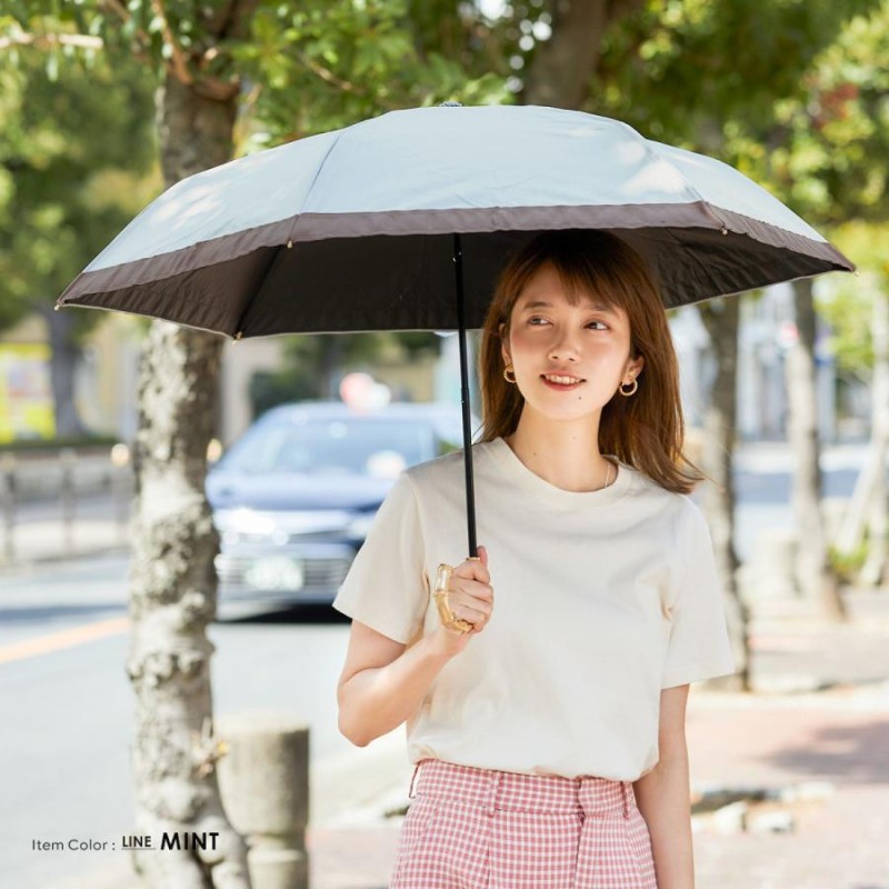 日傘 折りたたみ 完全遮光 フリル 晴雨兼用 軽量 撥水 バンブー 遮光率