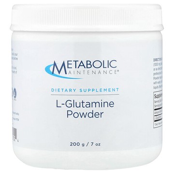 Metabolic Maintenance, L-谷氨醯胺粉，7 盎司（200 克）