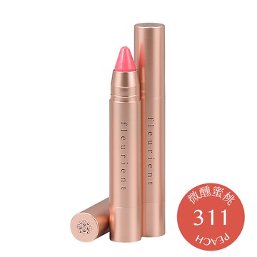 【Fleurient芙樂莉】玫瑰閃耀香氛唇膏筆(短效期/效期到2026年8月)-微醺蜜桃