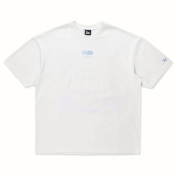 NEW ERA 男女 寬版短袖上衣 STREET SWING NEW ERA 白 NE14701272