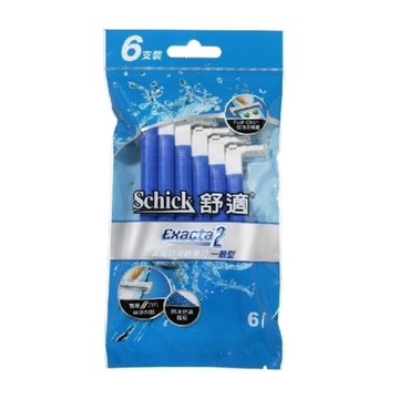 舒適牌  舒適 高級防滑輕便 刮鬍刀(6入*3包)