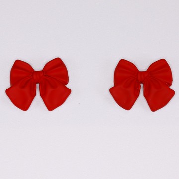 【小Ken先生】韓風｜低致敏｜銀針｜打個大大緞帶｜耳環｜可改夾式