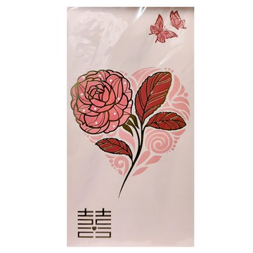 nisin 玫瑰婚禮紅包袋  10個