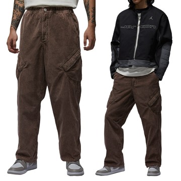 Nike J Flt Chicago Cord Pant 男款 咖啡色 燈芯絨 工裝口袋 長褲 HV0527-237
