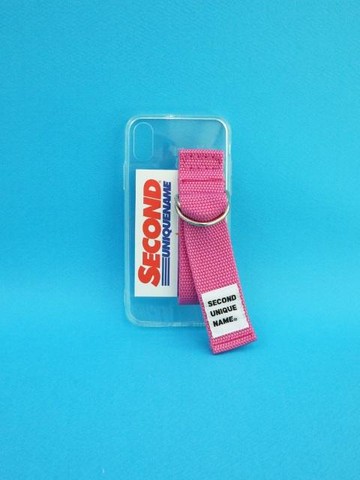 Sun Case Clear Pink Card Jelly Case