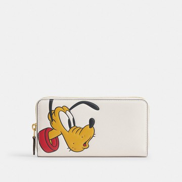 ESSENTIAL DISNEY X COACH 布魯托圖案 風琴褶皮夾