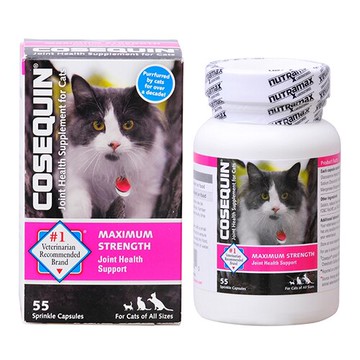 NUTRAMAX 萃麥思 COSEQUIN 關健適(貓用) 55粒 X 2 瓶