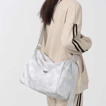 運動瑜伽健身包游泳包女大容量行李收納袋外出旅游斜挎單肩背包男