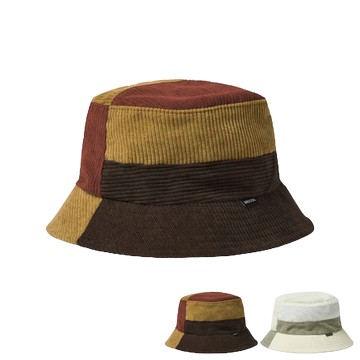 BRIXTON GRAMERCY PACKABLE BUCKET HAT 燈芯絨 拼色 漁夫帽 【TCC】