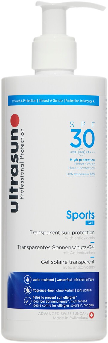 Ultrasun Sports Gel SPF30 400ml