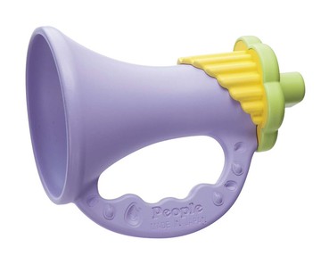 彩色米的喇叭-固齒器/新生兒禮盒/彌月禮