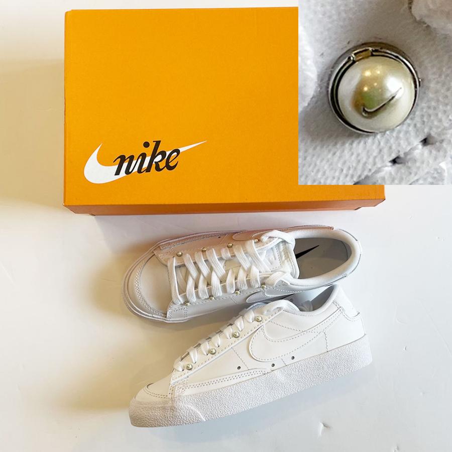 ナイキ ブレーザー NIKE BLAZER プラットフォーム ホワイトファー