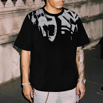 【巴黎精品】現貨+預購 男短袖上衣男裝男短袖T恤-美式男孩手感柔軟男裝a1jm42