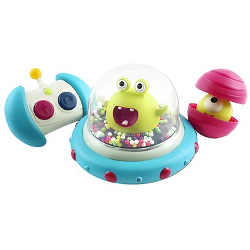 B.toys 迴轉遙控車  呱呱撞火星 藍色 + 綠色 + 粉色  1個