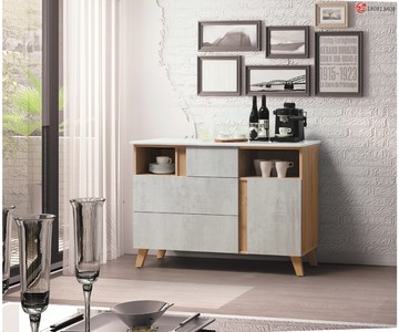 【歐風別館】芙洛琳4/5.3尺餐櫃【基隆至台中免運費】