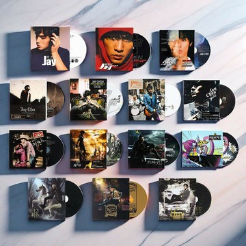 JAY周杰倫專輯正版全套歌曲車載CD范特西/七里香/葉惠美 黑膠唱片