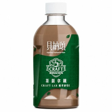 貝納頌茶韻拿鐵340ml(箱購依實際收貨為主，無法保證原封箱出貨)