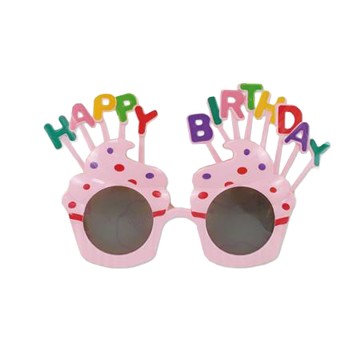 珠友Chuyu生日蛋糕造型眼鏡/DE-20096-02/粉