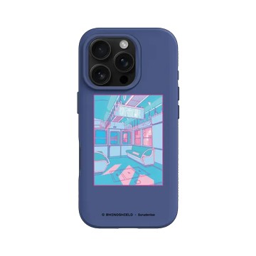 iPhone 16 Pro SolidSuit 濃海藍 - Denise Rashidi (Surudenise) - Tokyo Train 東京列車