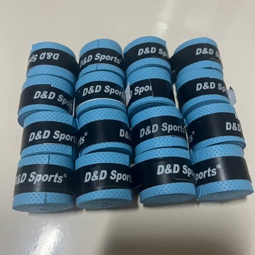 [現貨不用等] [16入組] 羽球拍 球拍 握把帶 握把布 高C/P值 便宜 藍色  吸汗 乾爽 不黏手