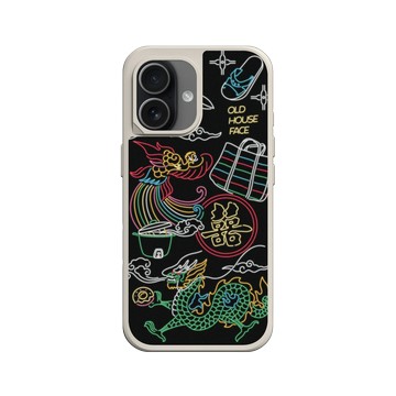 iPhone 17 SolidX 貝殼灰 - 老屋顏 Old House Face - 台灣霓虹