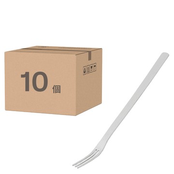 Willive 不鏽鋼禪風餐具茶叉 韓國製 銀色  單品  10個