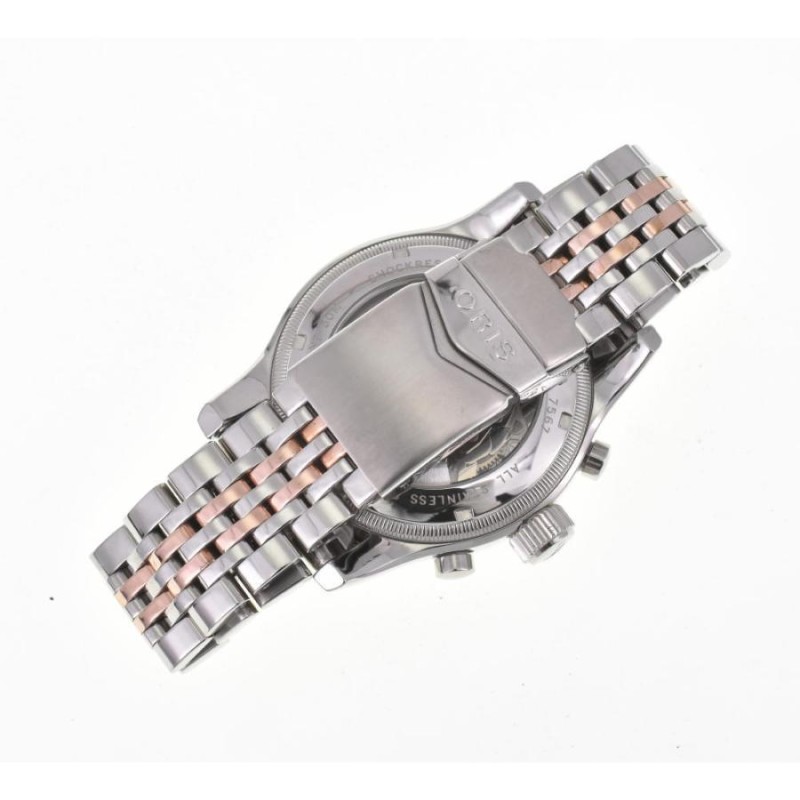オリス ORIS 7567 ビッククラウン クロノグラフ 自動巻き オリス ビッグクラウン クロノグラフ - ギャラリーEX時計館