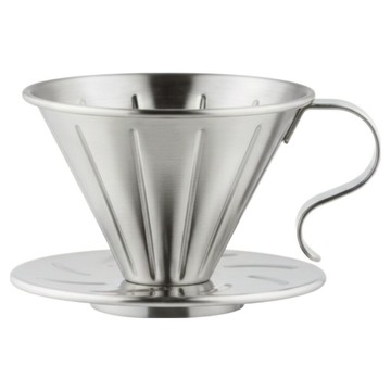 Pearl Horse 寶馬 01不鏽鋼咖啡濾器 台灣製造  13.5 x 12 x 9.2cm  1個  1~2人