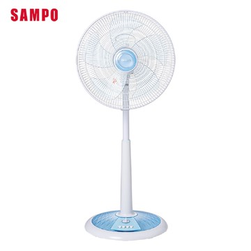 【SAMPO 聲寶】16吋五片扇葉星鑽型機械式定時立扇SK-FD16VT -