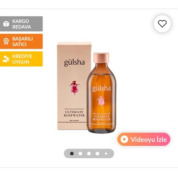 Gulsha 土耳其古爾莎晨露純玫瑰活肌水化妝水200ml現貨