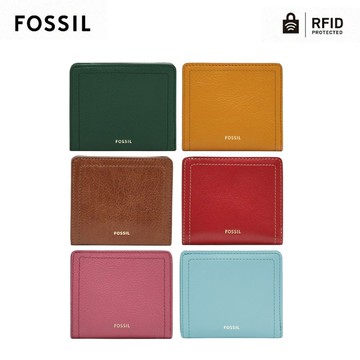 送禮首選★FOSSIL Logan 真皮RFID防盜短夾-多款任選【美國時尚品牌】 附防塵袋+提袋【全館滿額折價★FOSSIL全系列包夾送美妝蛋】